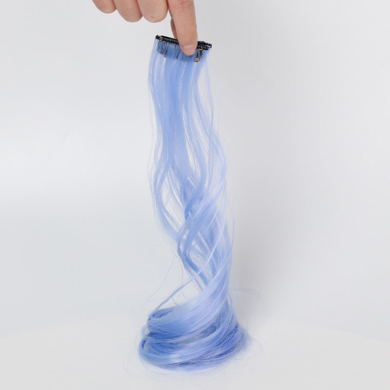 Colorful Curly Hair Piece Wig for Women