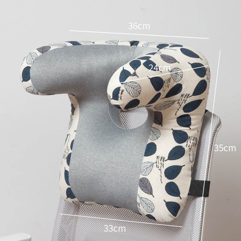 Ergonomic Office Sleeping Pillow for Neck and Back Support, Comfy Nap Headrest Cushion - Price Value Store