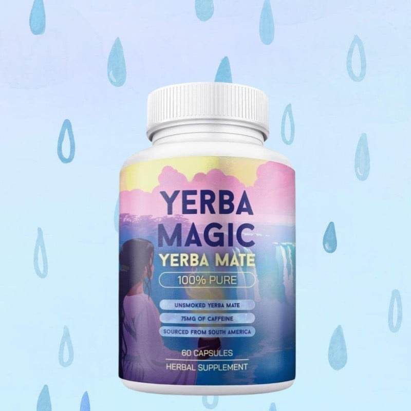 Yerba mate tea capsule bottle - Price Value Store