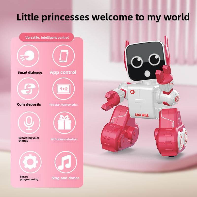 Intelligent interactive remote control programming robot - Price Value Store