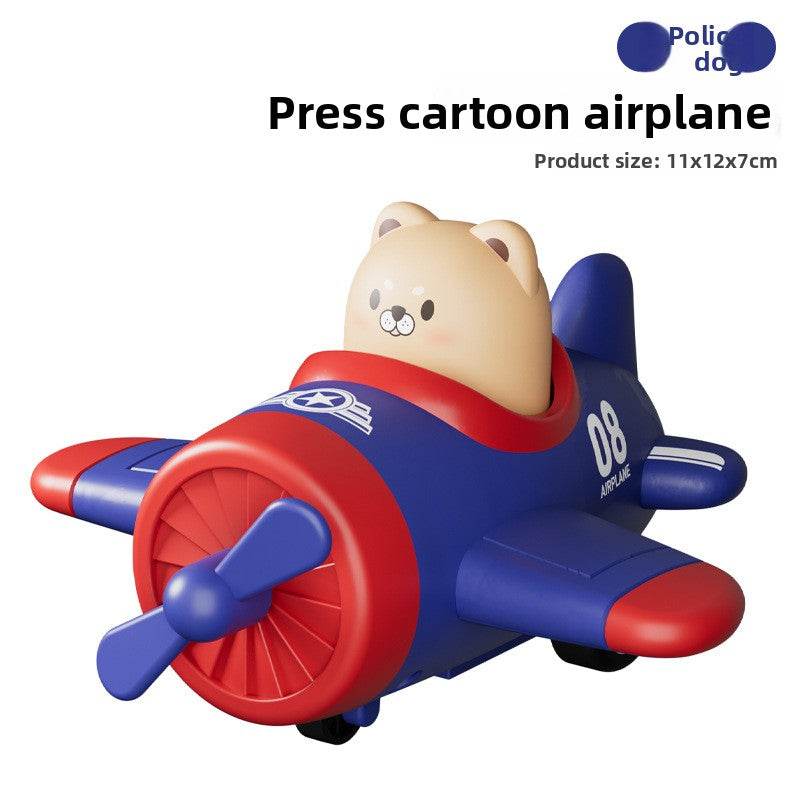 Cartoon Airplane Inertia Toy - Price Value Store