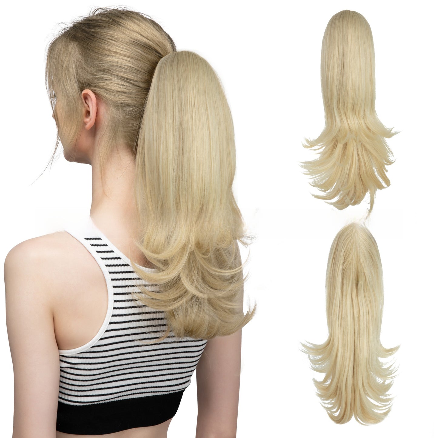 Synthetic Hair Clip-on Ponytail