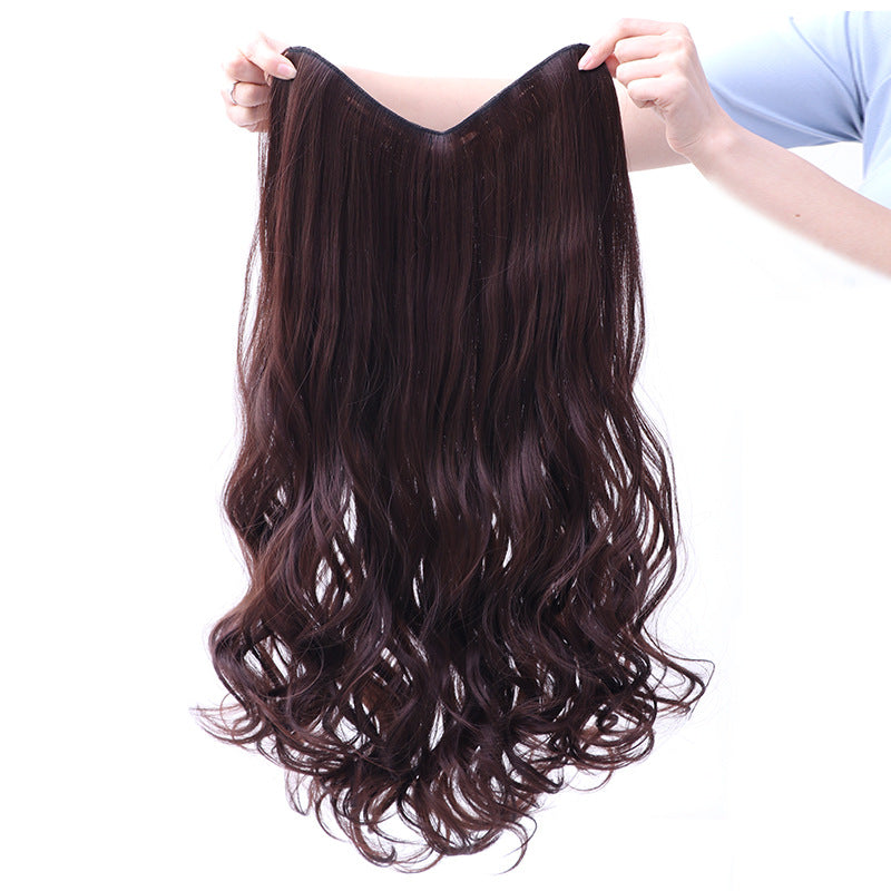 Long roll one-piece wig pieces