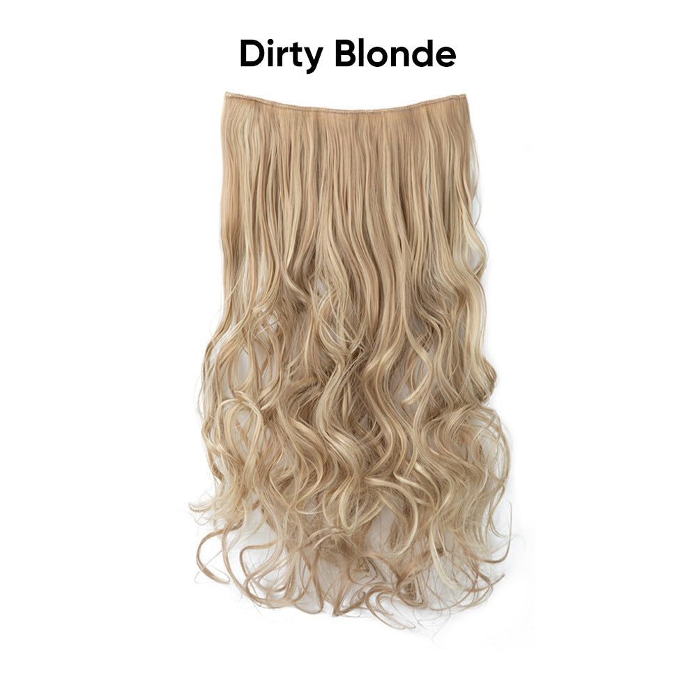 Long Curly Synthetic Hair Extensions with Clips
