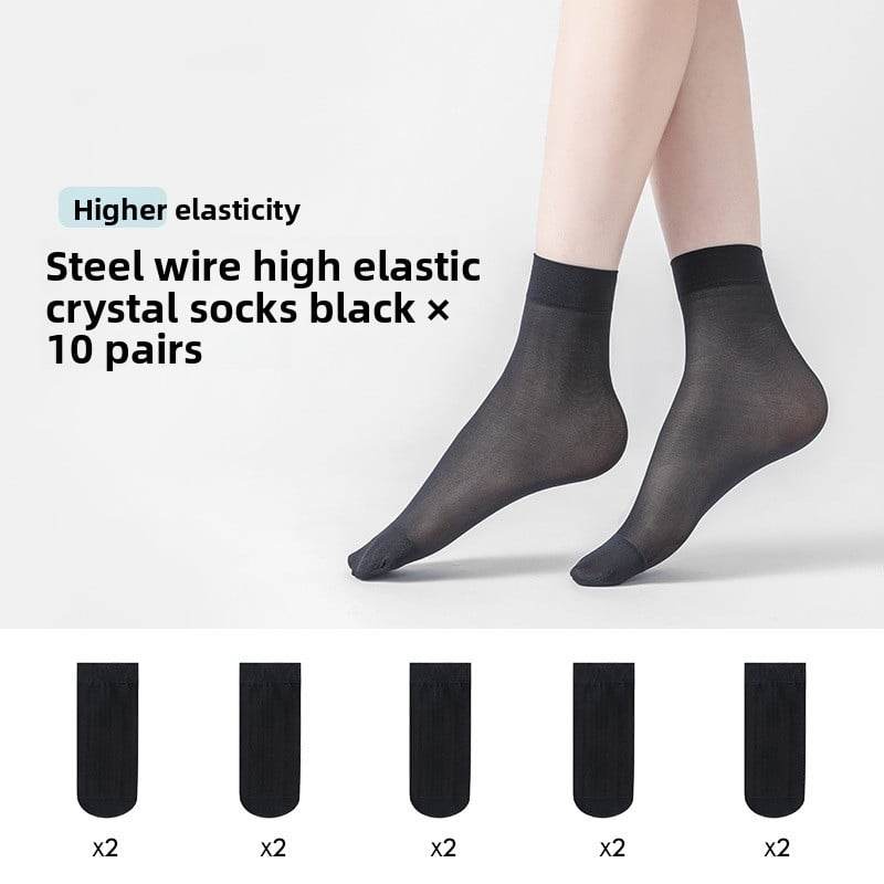 Women's Summer Anti-Snag Invisible Short Stockings - Price Value Store
