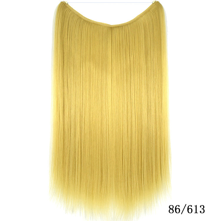 Seamless Straight Synthetic Hair Patch