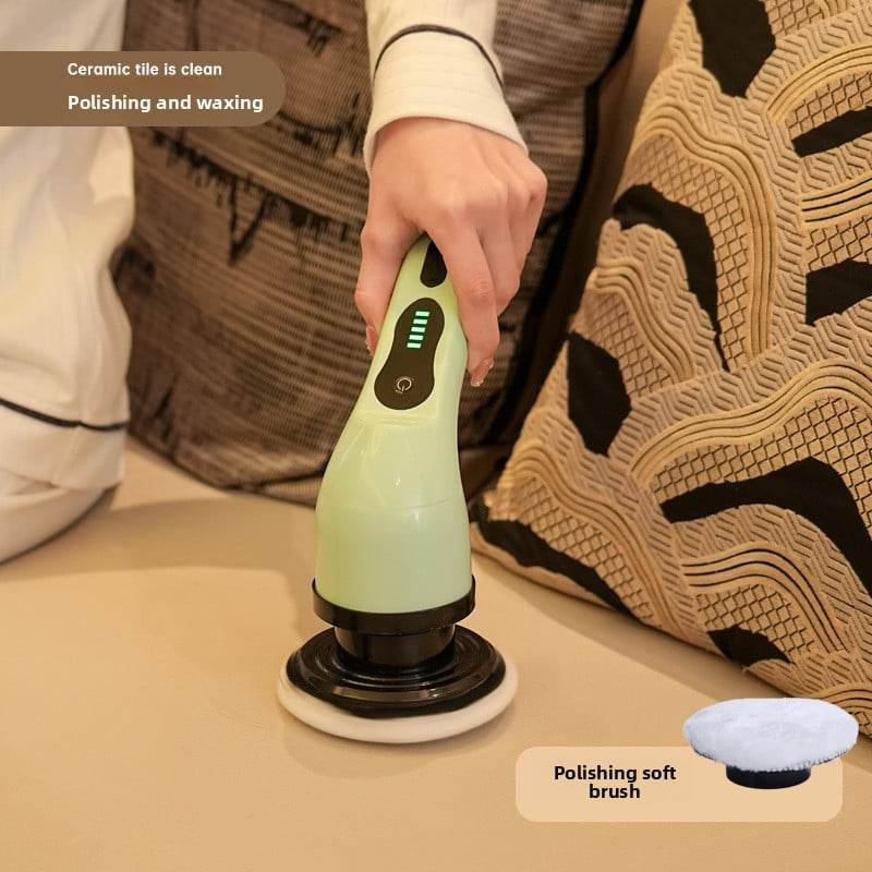 Wireless Long Handle Electric Cleaning Brush Household Handheld Multifunctional Toilet Washing Machine Artifact Cleaning Kitchen Waterproof - Price Value Store