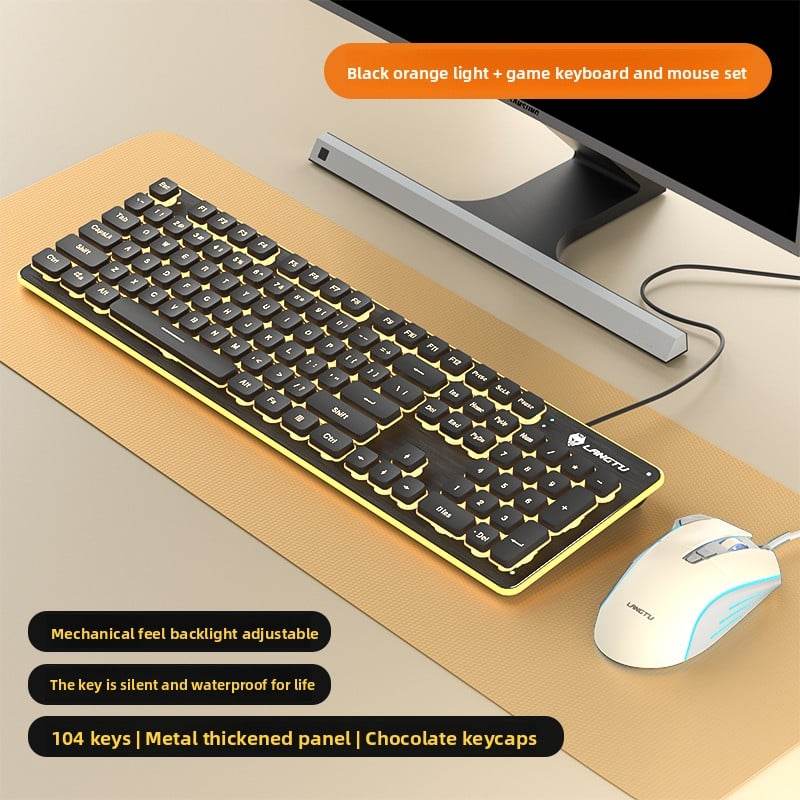 Wired silent keyboard - Price Value Store