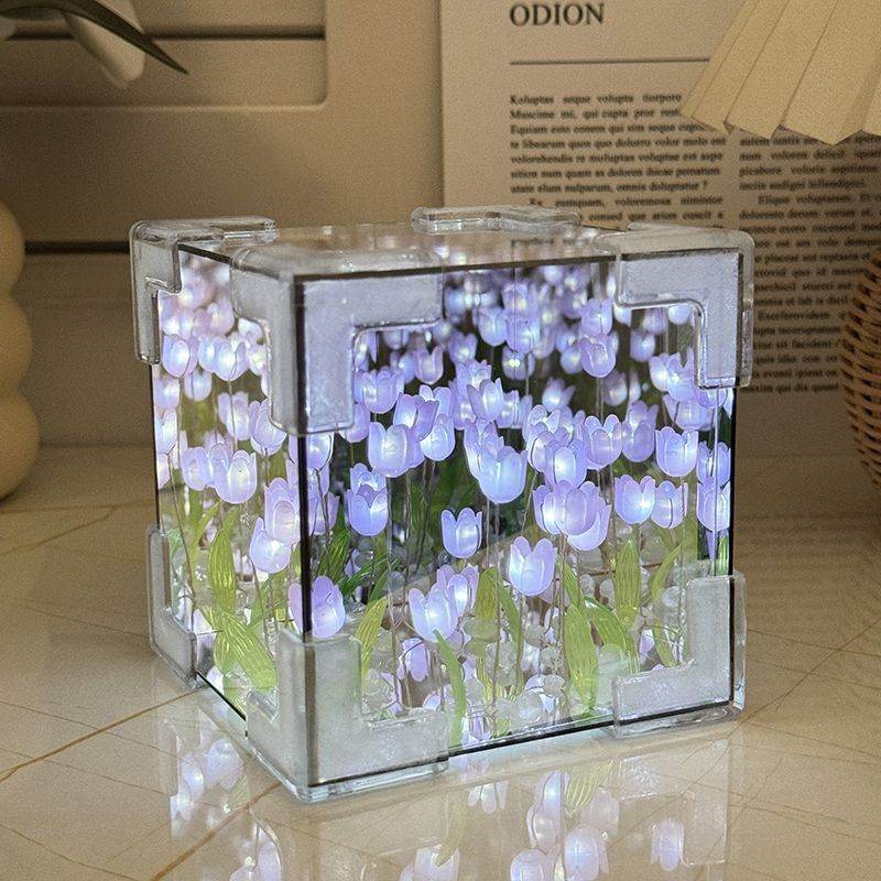 Rubik's Cube Tulip Sea Night Light - Price Value Store