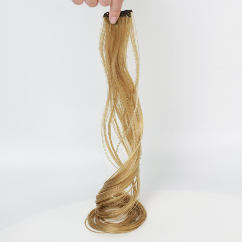 Colorful Curly Hair Piece Wig for Women