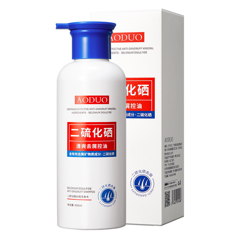 Selenium disulfide anti-dandruff shampoo