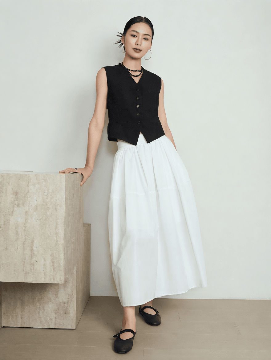 V-neck women's suit vest - Price Value Store