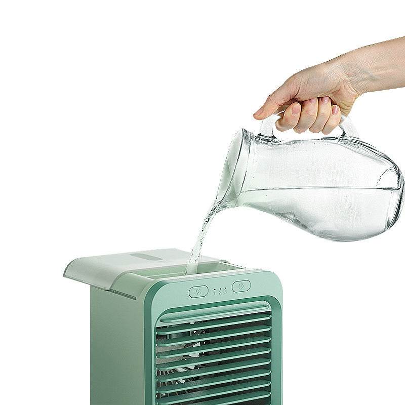 Water-cooled fan spray mini household air cooler for humidification and cooling - Price Value Store