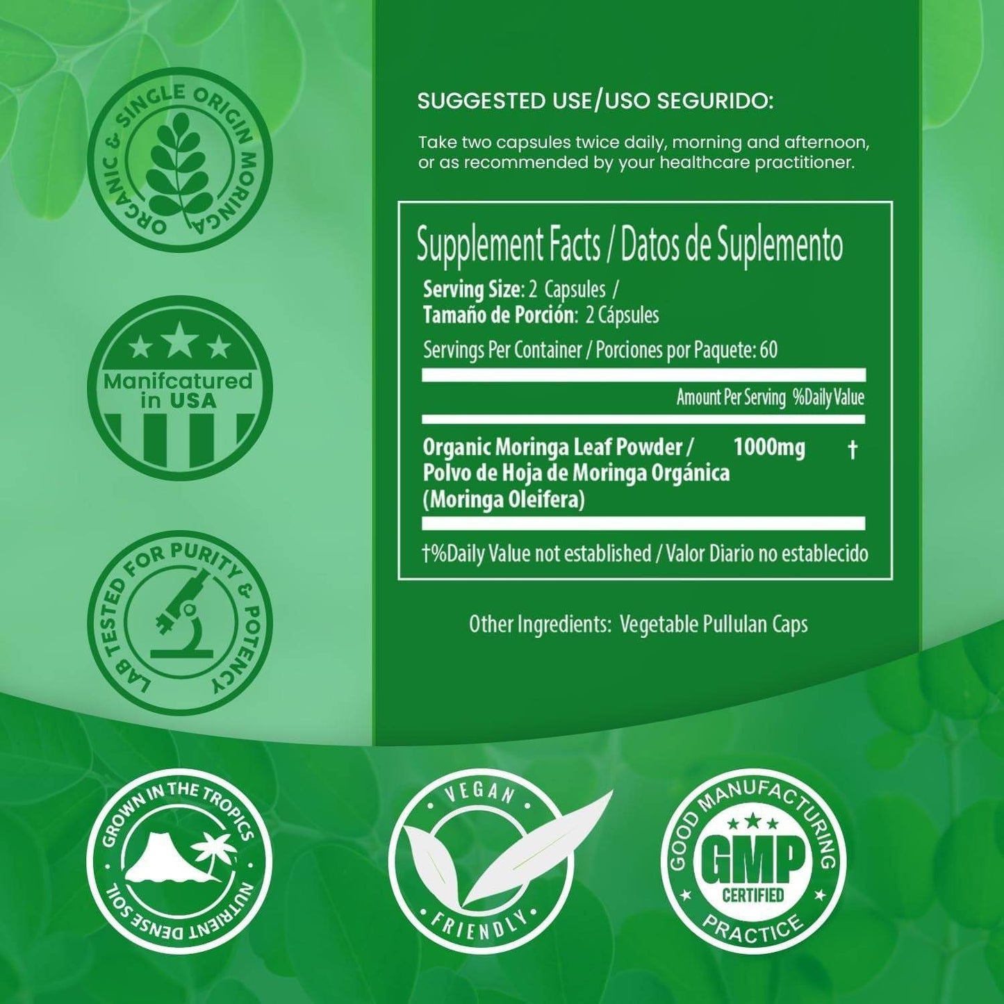 Moringa Capsules - Price Value Store