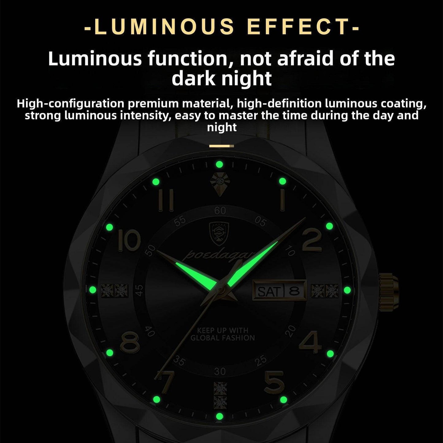 Waterproof luminous watch for men - Price Value Store