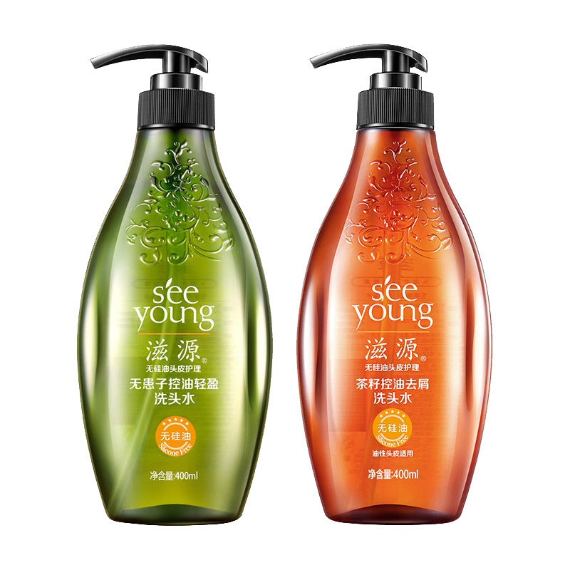 Ziyuan 400ml Soapberry Tea Seed Silicone-Free Shampoo