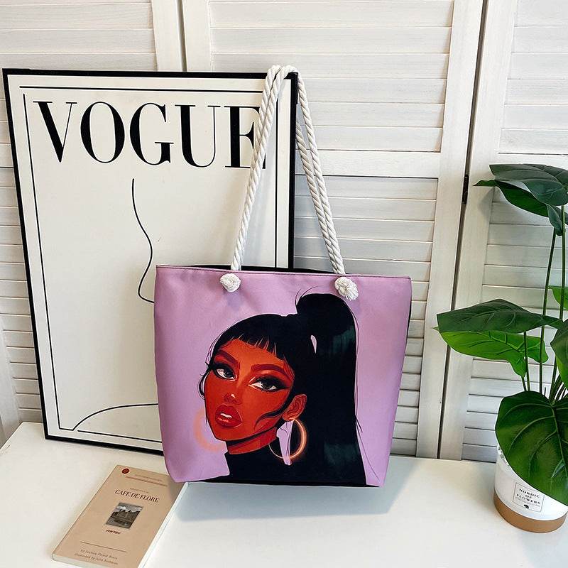 Retro canvas bag - Price Value Store