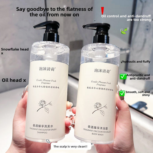Foam Lotus White Tea Scented shampoo, Conditioner and Body wash