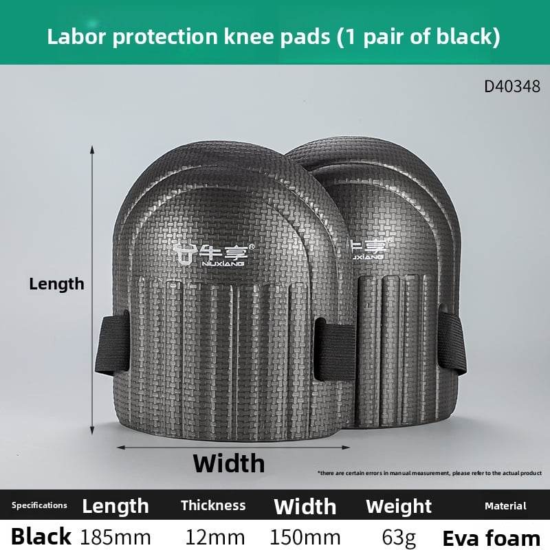 Cross-border explosions construction site construction blue knee pads eva thickened wear-resistant bricklayer tiling kneeling labor knee pads - Price Value Store