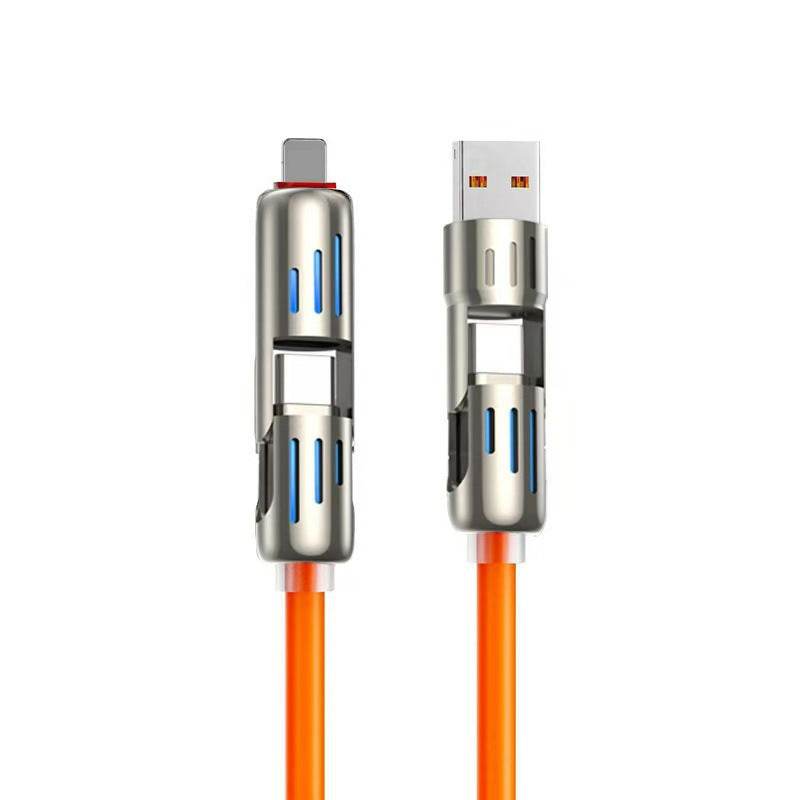 4-in-1 usb mobile phone data cable - Price Value Store