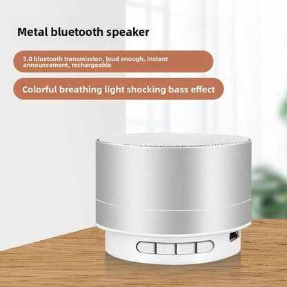 Portable Mini Colorful Bluetooth Speaker with LED Lights - Price Value Store