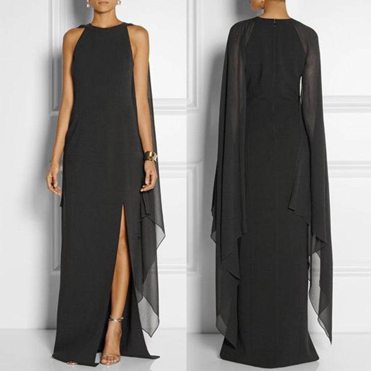 Chiffon patchwork dress - Price Value Store