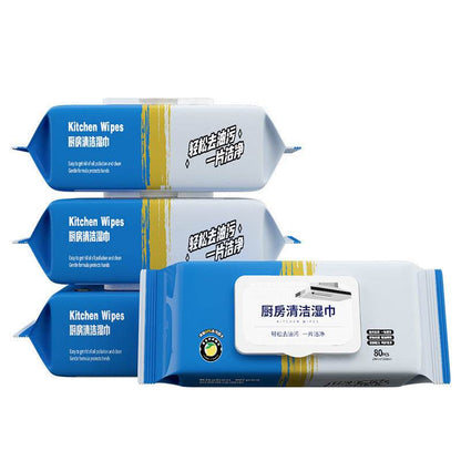 Kitchen wet wipes for removing dirt and oil - Price Value Store
