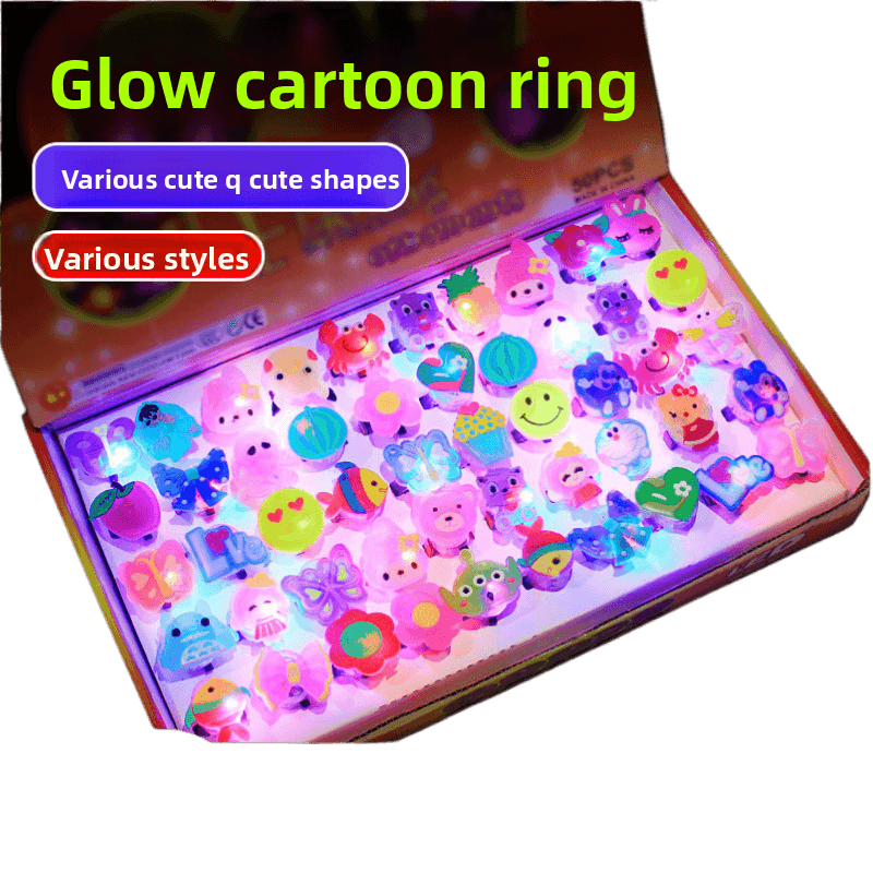 Glow in the Dark LED Party Rings for Kids and Adults - Price Value Store