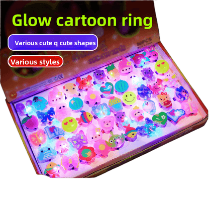 Glow in the Dark LED Party Rings for Kids and Adults - Price Value Store