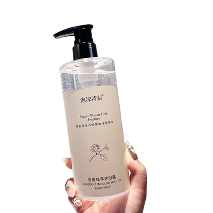 Foam Lotus White Tea Scented shampoo, Conditioner and Body wash