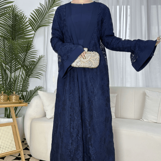 Lace two-piece dress - Price Value Store