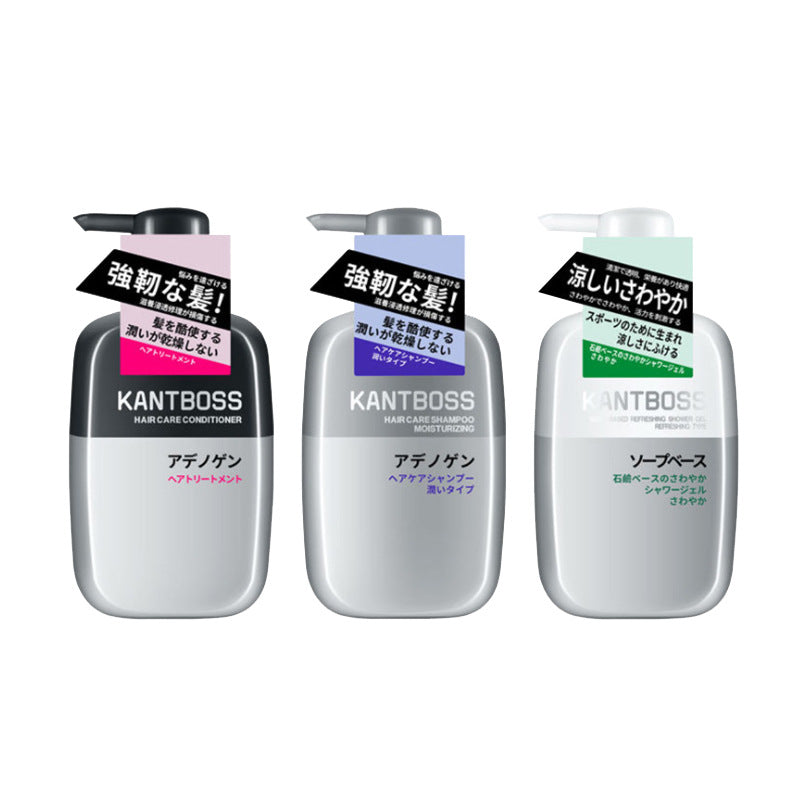 Smooth, anti-dandruff, anti-itch and oil-control shampoo and conditioner