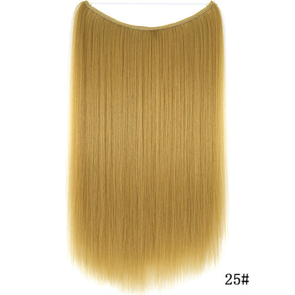 Seamless Straight Synthetic Hair Patch