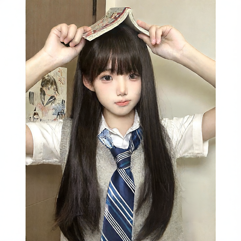 One-piece wig