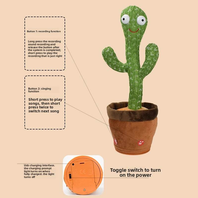 Dancing cactus electric toy - Price Value Store