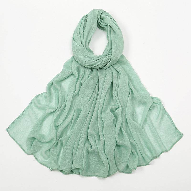 Solid-color simple headscarf - Price Value Store