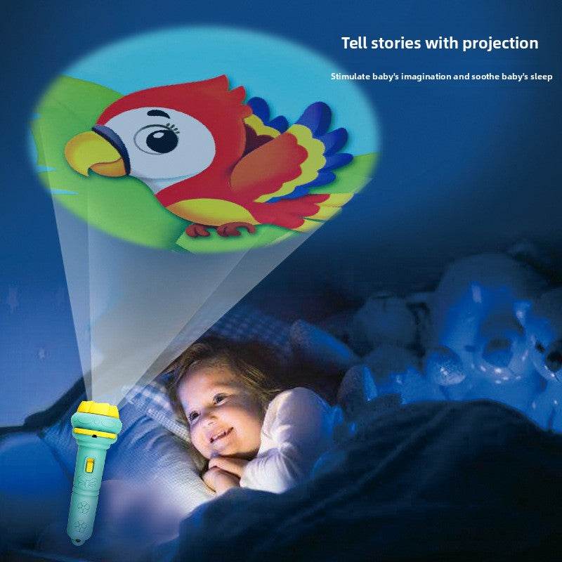 Cartoon Projection Flashlight with 32 Images - Price Value Store