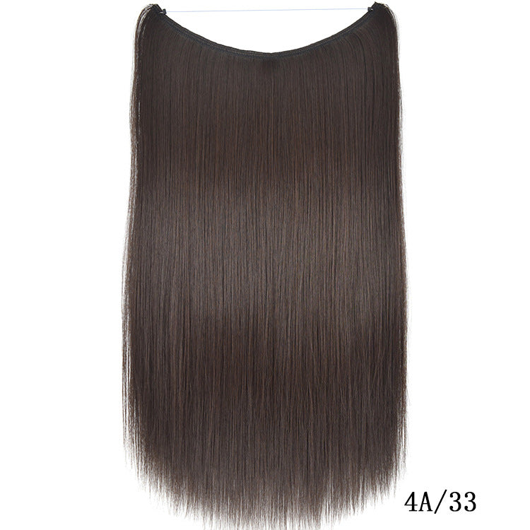 Seamless Straight Synthetic Hair Patch