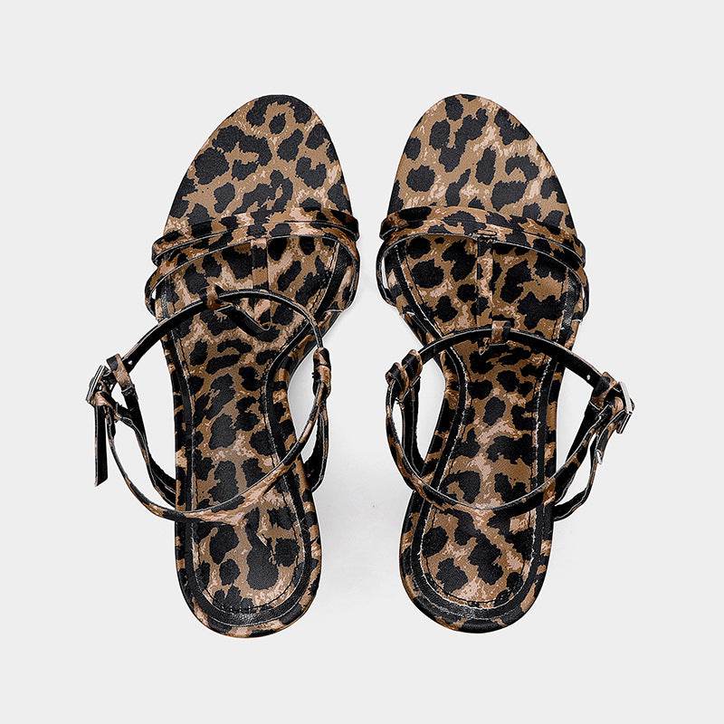 leopard print high heels - Price Value Store