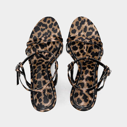 leopard print high heels - Price Value Store