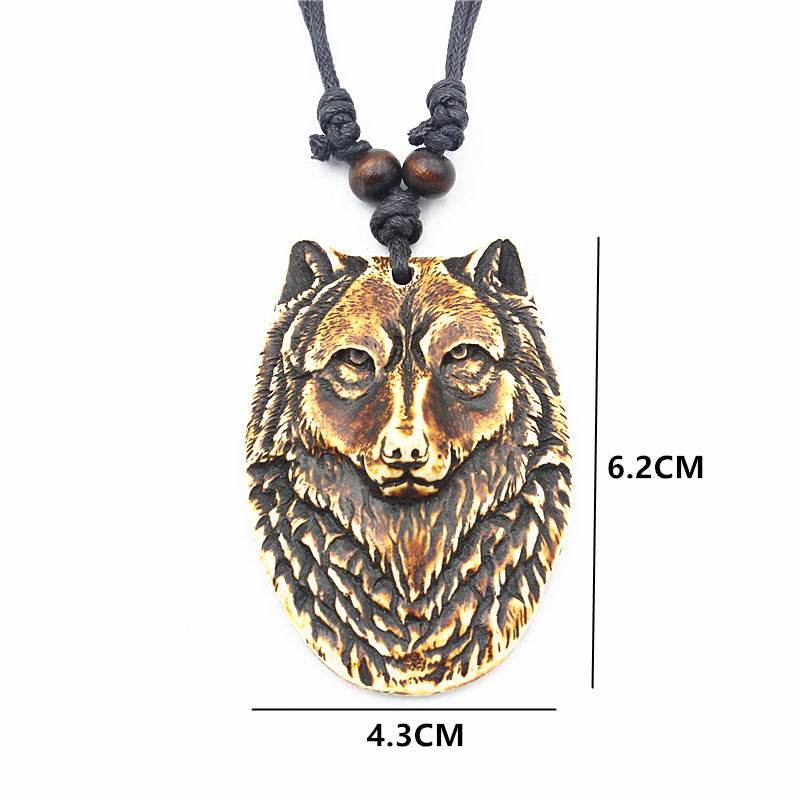 Resin imitation bone necklace - Price Value Store