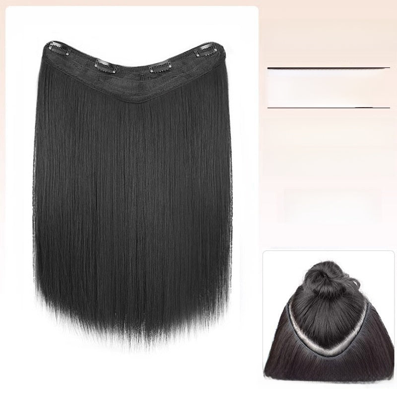 A one-piece wig for women