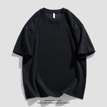 A versatile men's round-neck half-sleeved top - Price Value Store
