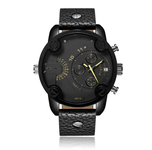 Men's Casual Quartz Watch with Calendar and Large Dial - Price Value Store