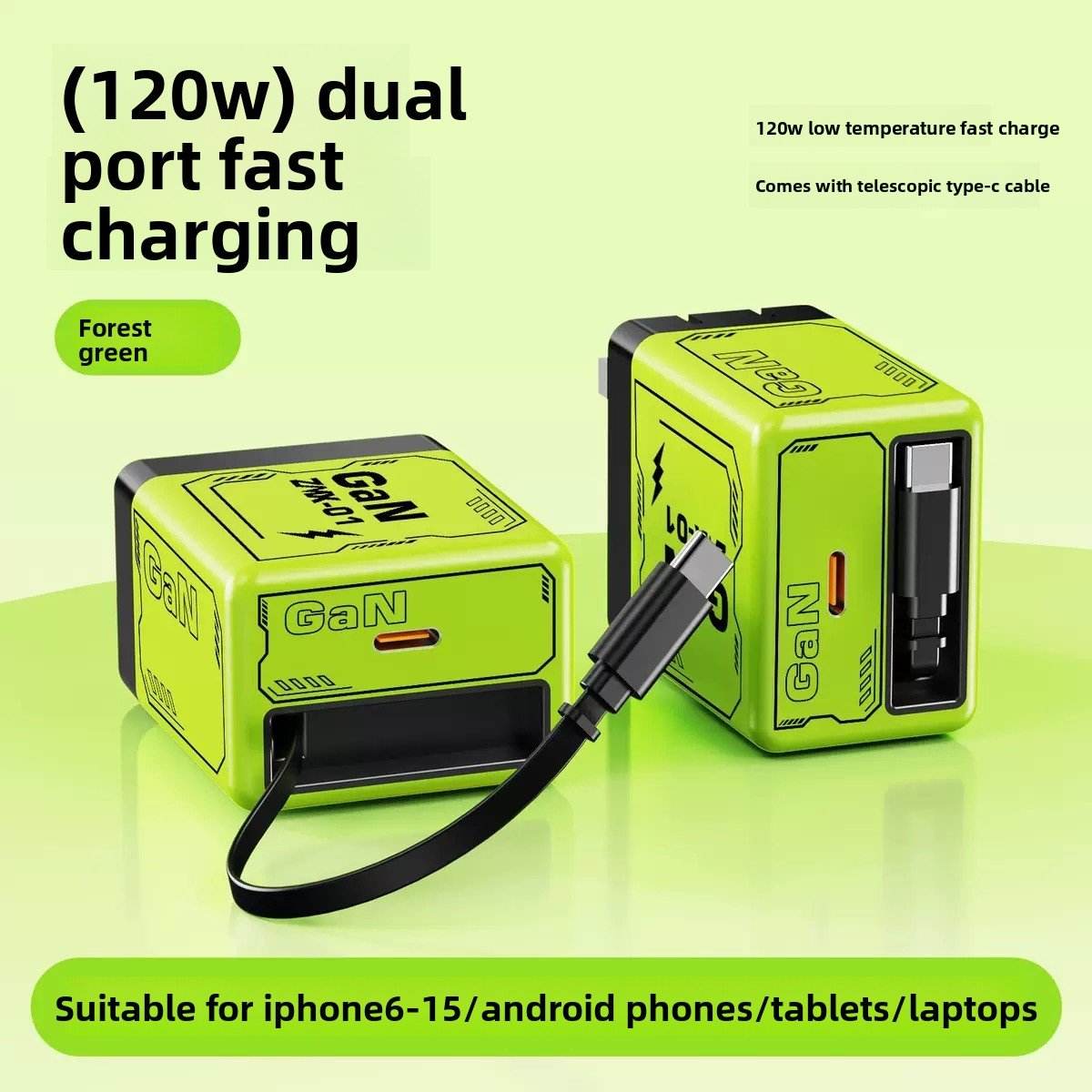 120W gallium nitride charger - Price Value Store