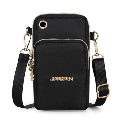 Three-Layer Mobile Phone Cross-Body Bag - Price Value Store
