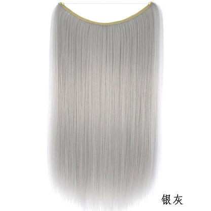 Seamless Straight Synthetic Hair Patch