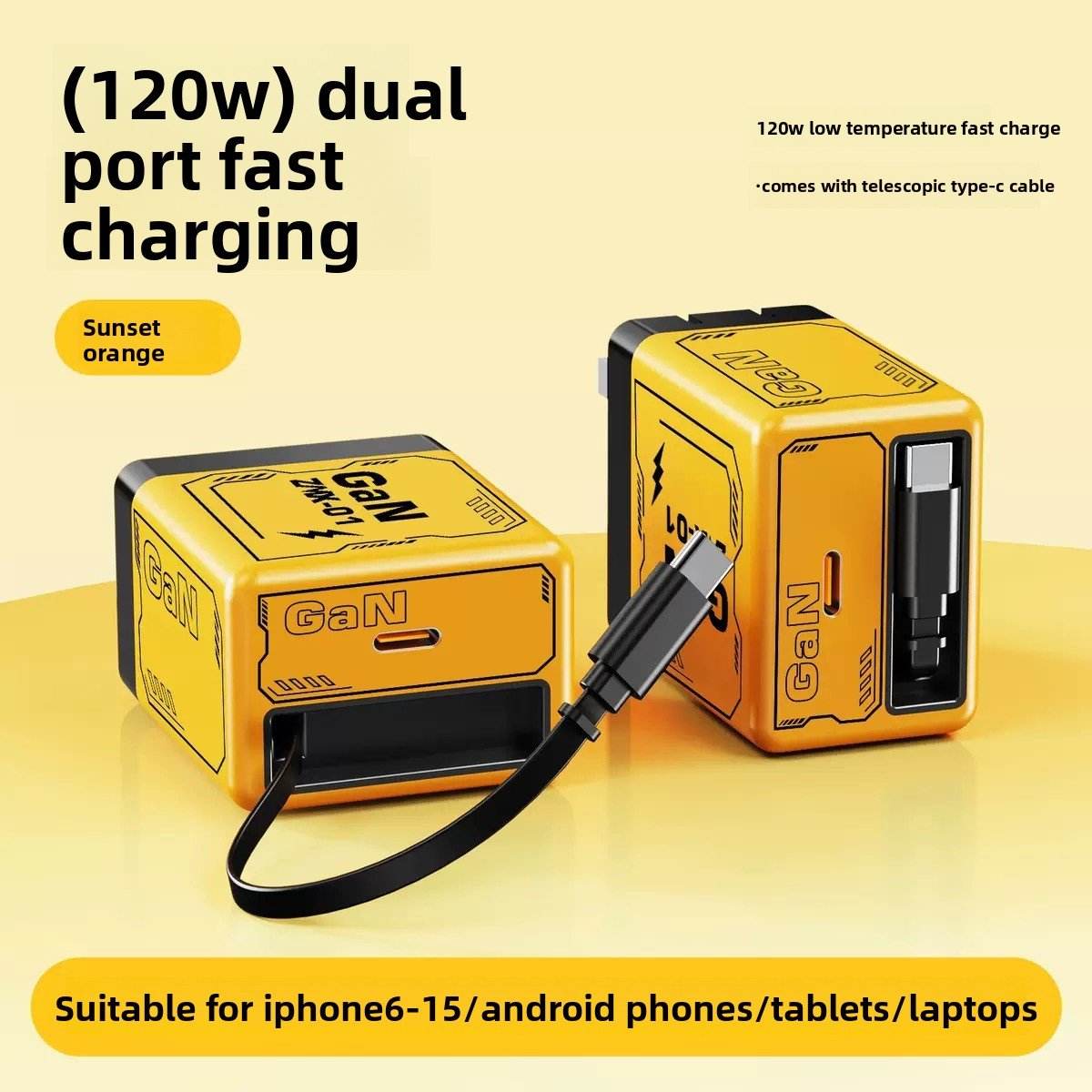 120W gallium nitride charger - Price Value Store