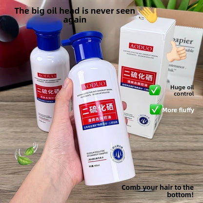 Selenium disulfide anti-dandruff shampoo