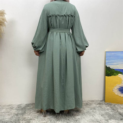 Muslim Abaya Dress with Side Pockets - Price Value Store